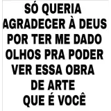 Figurinha de texto para WhatsApp