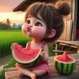 Figurinha de Comida para WhatsApp