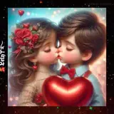 Figurinha de Amor para WhatsApp