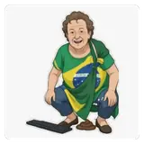 Figurinha de Memes Brasileiros para WhatsApp