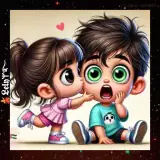 Figurinha de Amor para WhatsApp