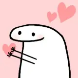 Figurinha de Amor para WhatsApp