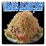 Figurinha de Comida para WhatsApp