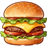 Figurinha de Comida para WhatsApp