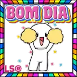 Figurinha de Saudações para WhatsApp