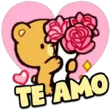 Figurinha de Amor para WhatsApp