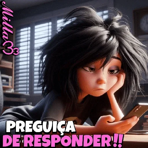 Figurinha para WhatsApp — reação