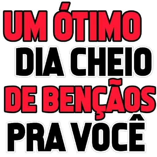 Sticker para WhatsApp — Saudações