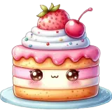 Figurinha de Comida para WhatsApp