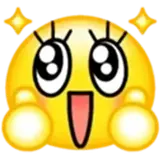 Figurinha de Emojis Amarelos para WhatsApp