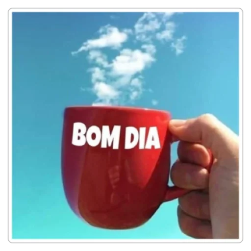 Figurinha para WhatsApp — Saudações