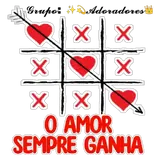 Figurinha de Amor para WhatsApp