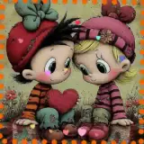 Figurinha de Amor para WhatsApp