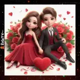 Figurinha de Amor para WhatsApp