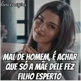 Figurinha de texto para WhatsApp