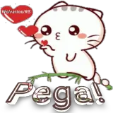 Figurinha de Amor para WhatsApp