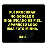 Figurinha de texto para WhatsApp