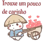 Figurinha de Amor para WhatsApp