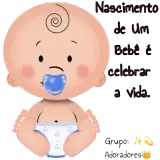 Figurinha de Saudações para WhatsApp