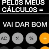 Figurinha de texto para WhatsApp