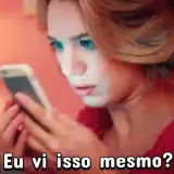 Figurinha de reação para WhatsApp