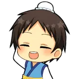 Figurinha de Anime para WhatsApp