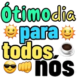 Figurinha de Saudações para WhatsApp