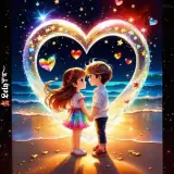 Figurinha de Amor para WhatsApp