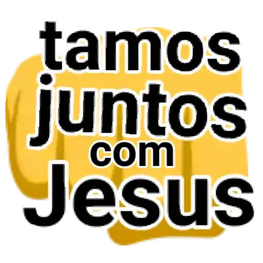 Figurinha para WhatsApp — religião