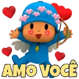 Figurinha de Amor para WhatsApp