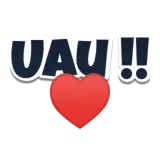 Figurinha de Amor para WhatsApp