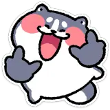 Figurinha de reação para WhatsApp