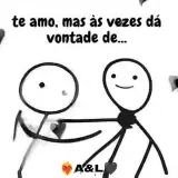 Figurinha de Amor para WhatsApp