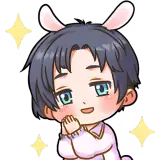 Figurinha de Anime para WhatsApp