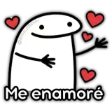 Figurinha de Amor para WhatsApp