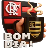 Figurinha de Flamengo para WhatsApp