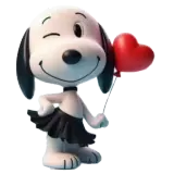 Figurinha de Amor para WhatsApp