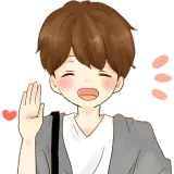 Figurinha de Amor para WhatsApp