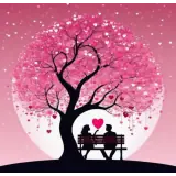 Figurinha de Amor para WhatsApp