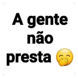 Figurinha de texto para WhatsApp