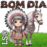 Figurinha de Saudações para WhatsApp