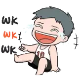 Figurinha de reação para WhatsApp