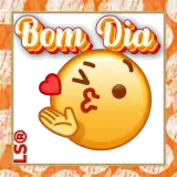 Figurinha de Bom Dia para WhatsApp