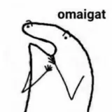 Figurinha de reação para WhatsApp