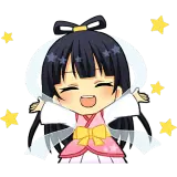 Figurinha de Anime para WhatsApp