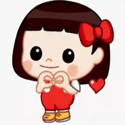 Figurinha para WhatsApp — Amor