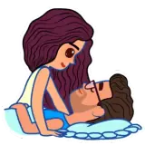 Figurinha de Amor para WhatsApp