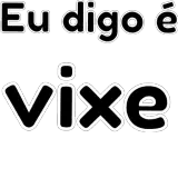 Figurinha de texto para WhatsApp