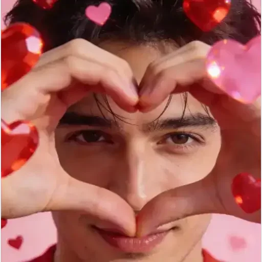 Figurinha para WhatsApp — Amor