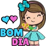 Figurinha de Bom Dia para WhatsApp